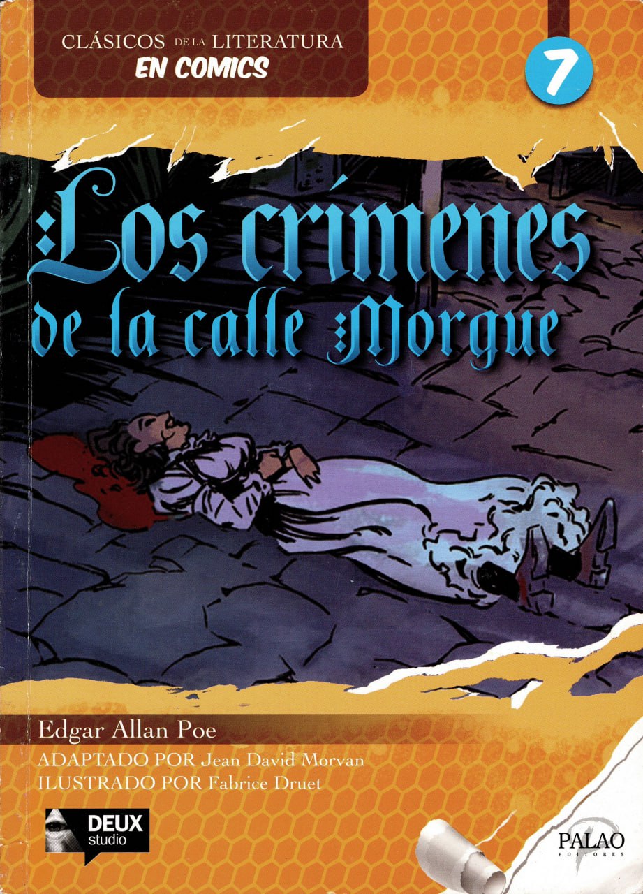 Portada ampliada de Los crímenes de la calle Morgue
