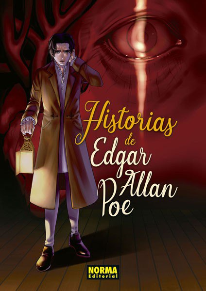 Portada ampliada de Historias de Edgar Allan Poe