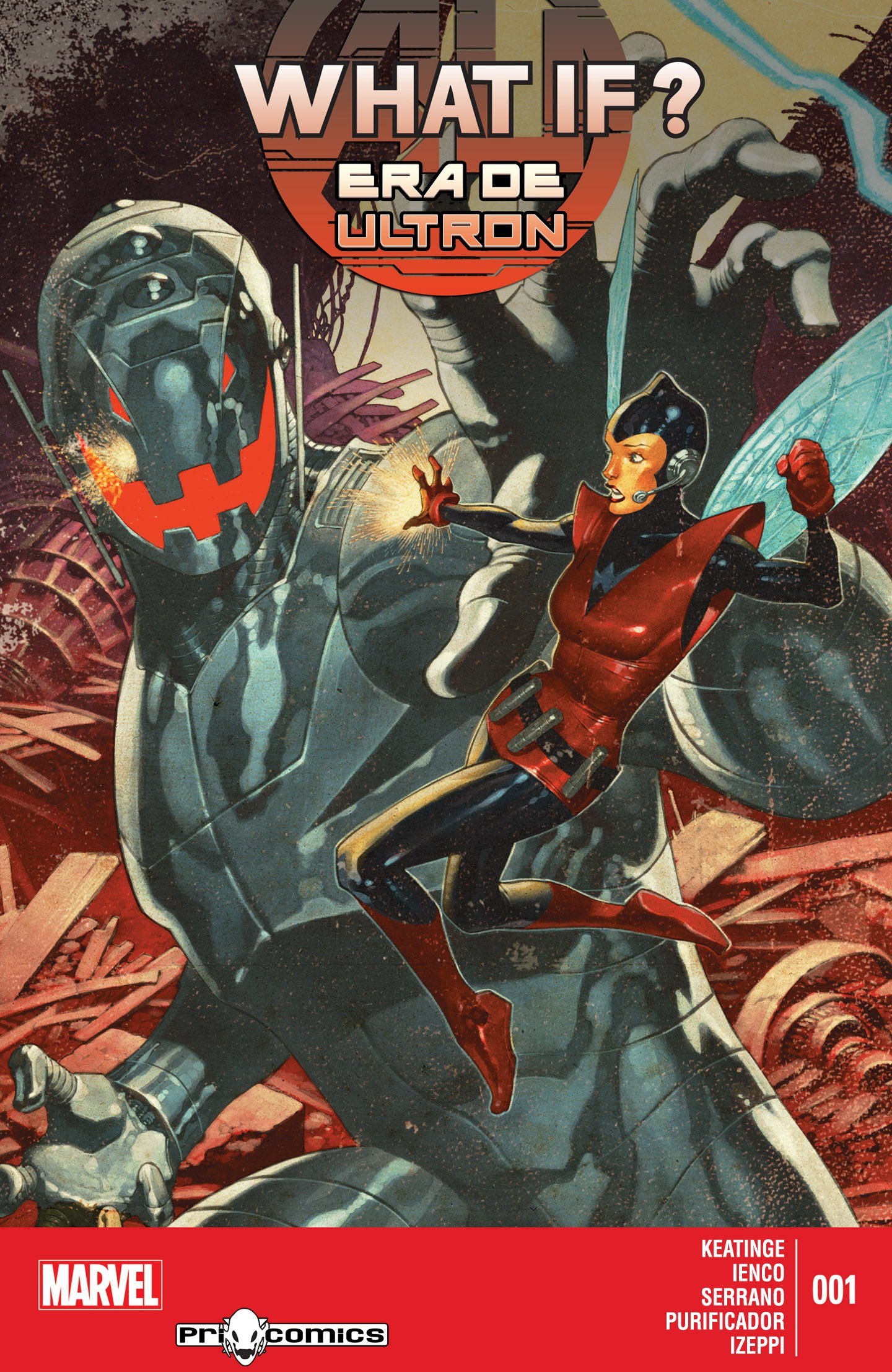 Portada ampliada de WHAT IF? ERA DE ULTRON
