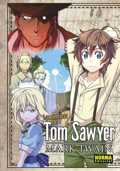 Portada ampliada de Las aventuras de Tom Sawyer