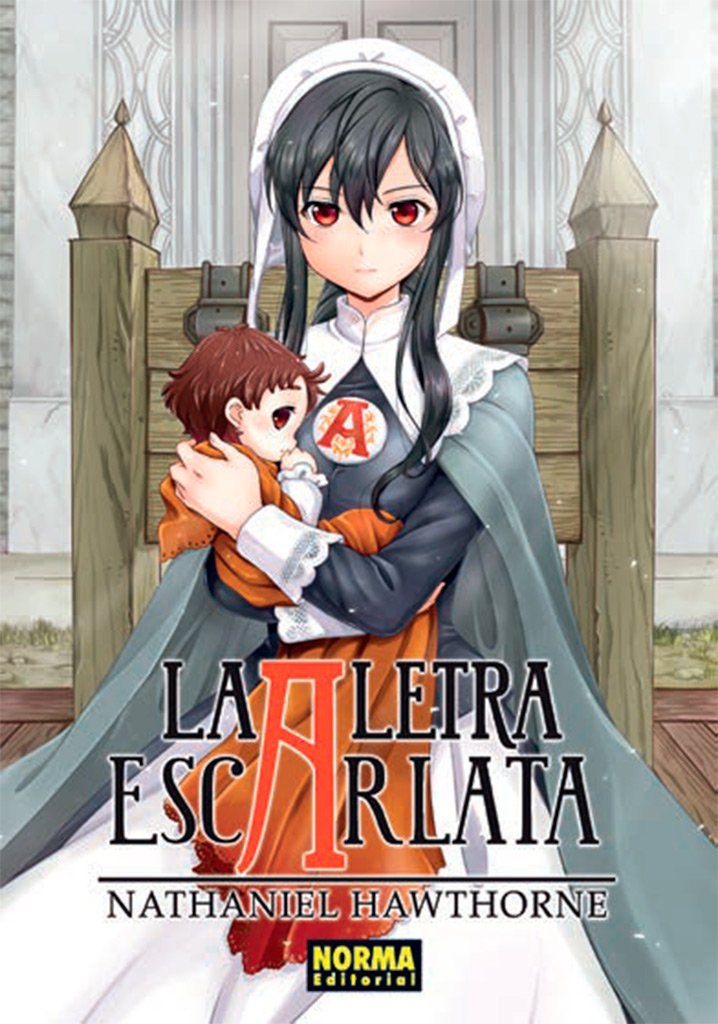 Portada ampliada de LA LETRA ESCARLATA