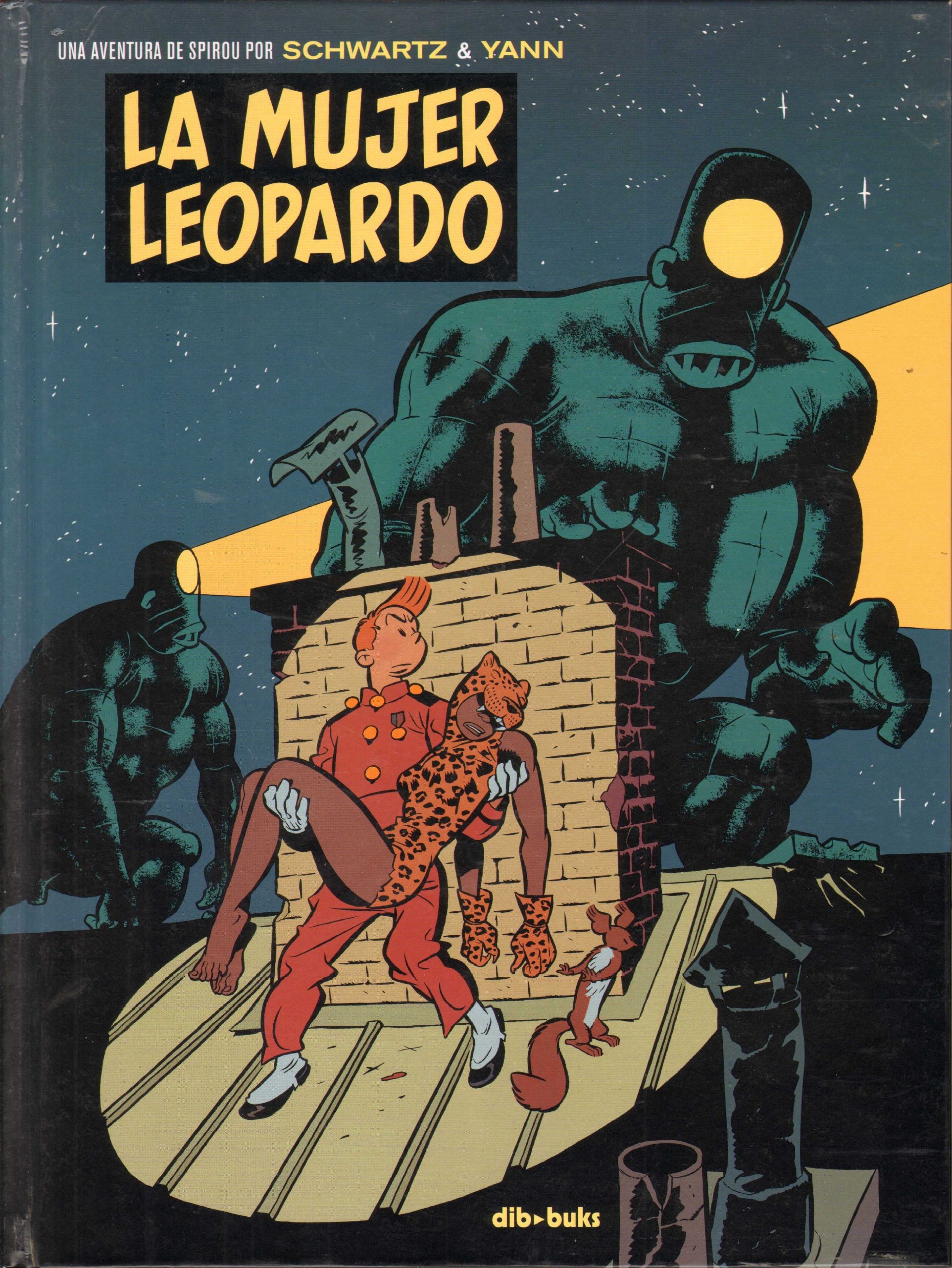 Portada ampliada de LA MUJER LEOPARDO