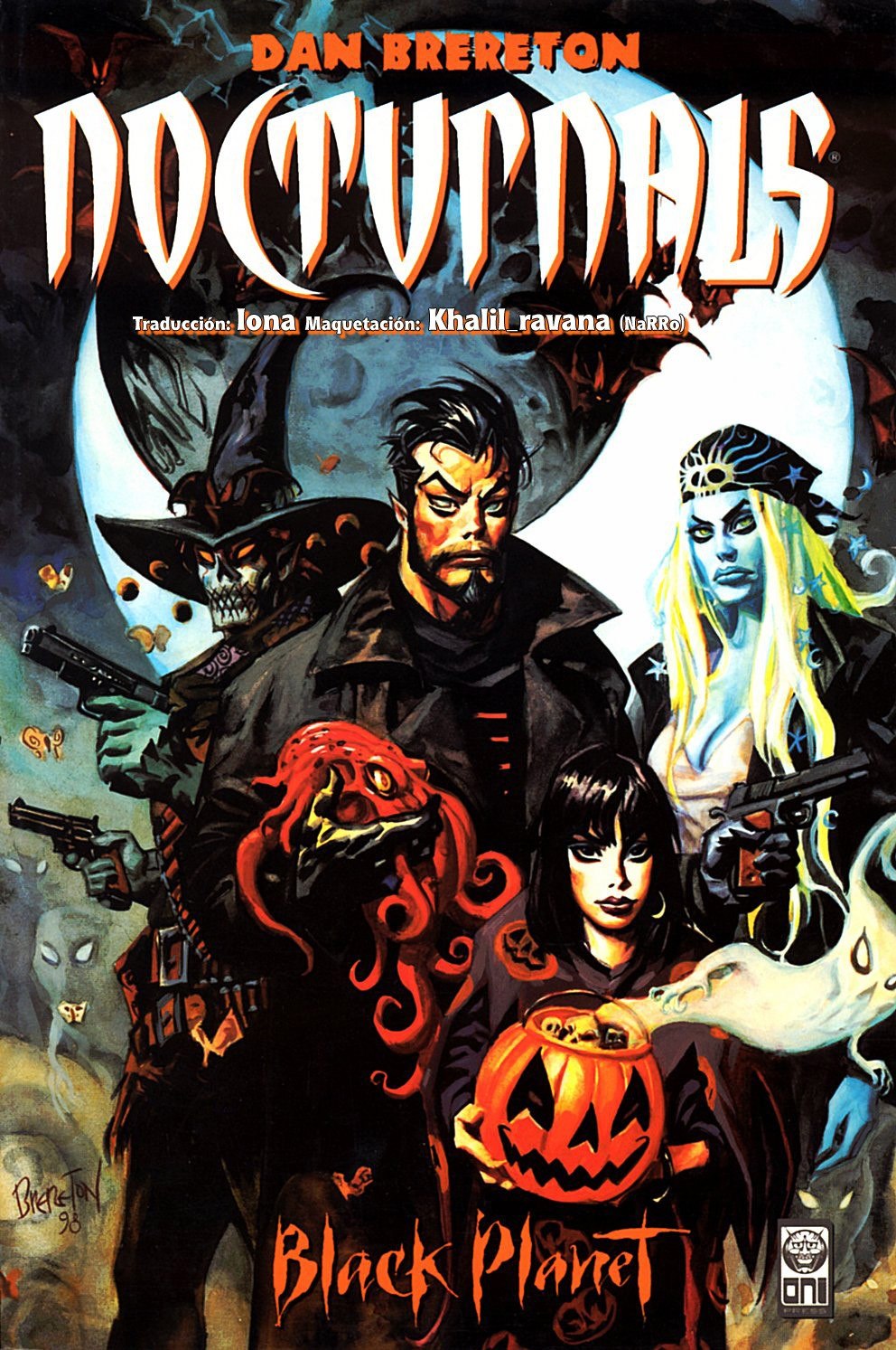 Portada ampliada de Nocturnals