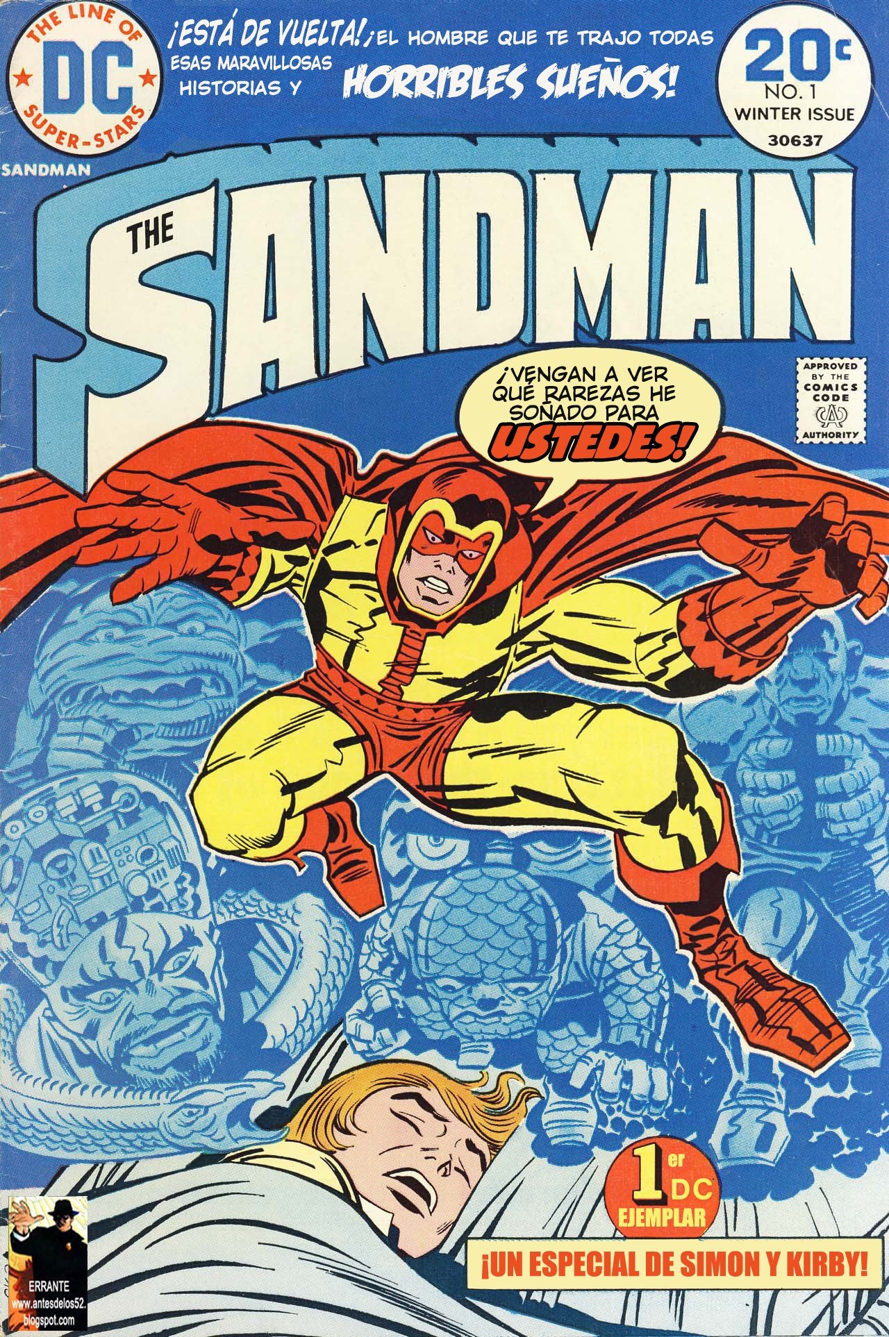 Portada ampliada de The Sandman