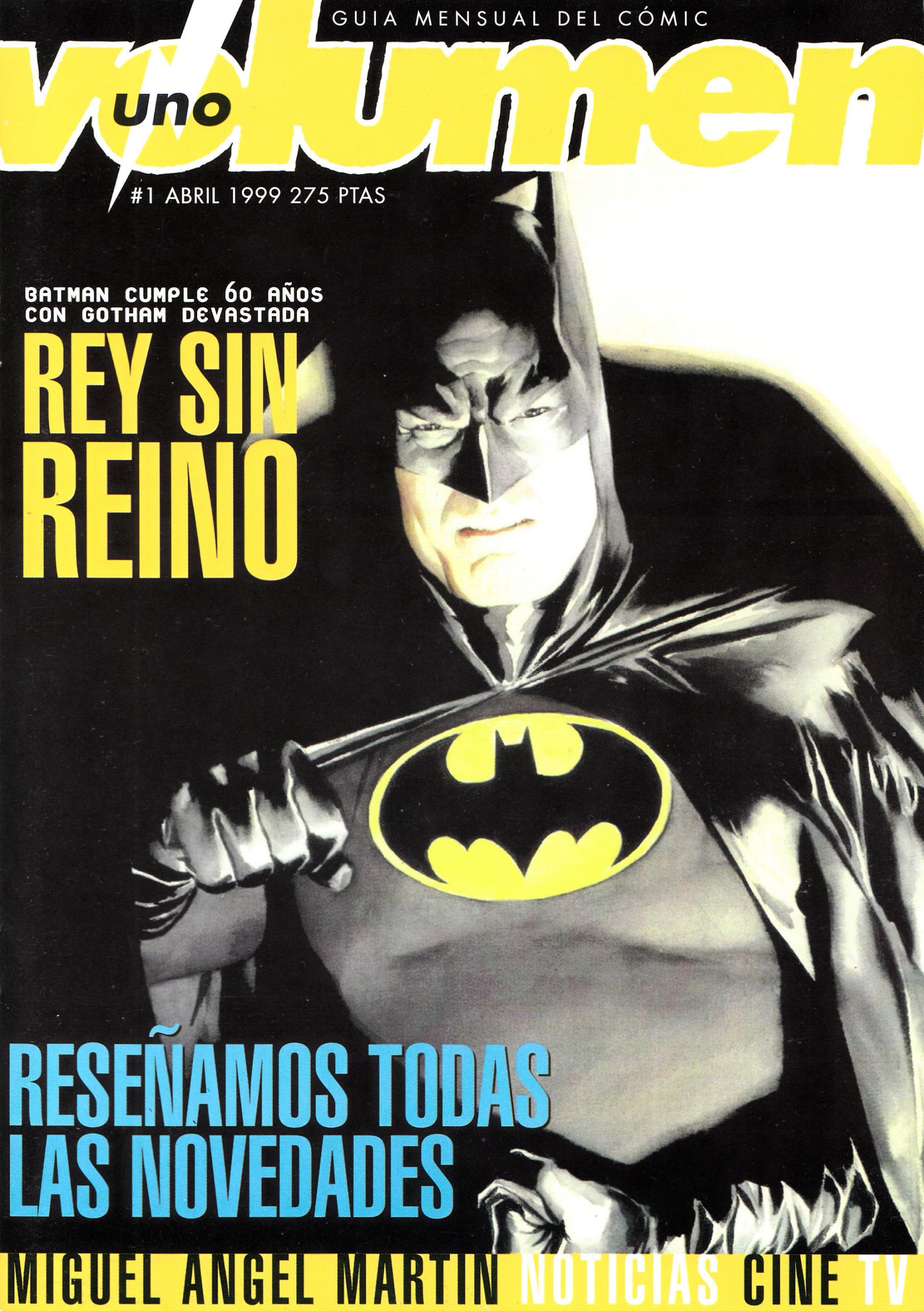 Portada ampliada de uno volumen