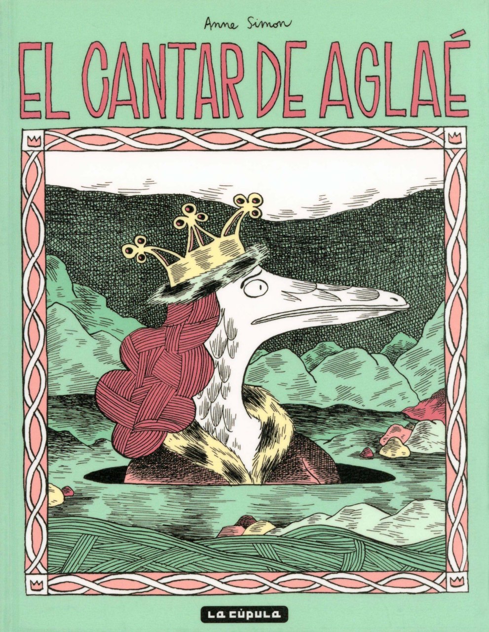 Portada ampliada de EL CANTAR DE AGLAÉ