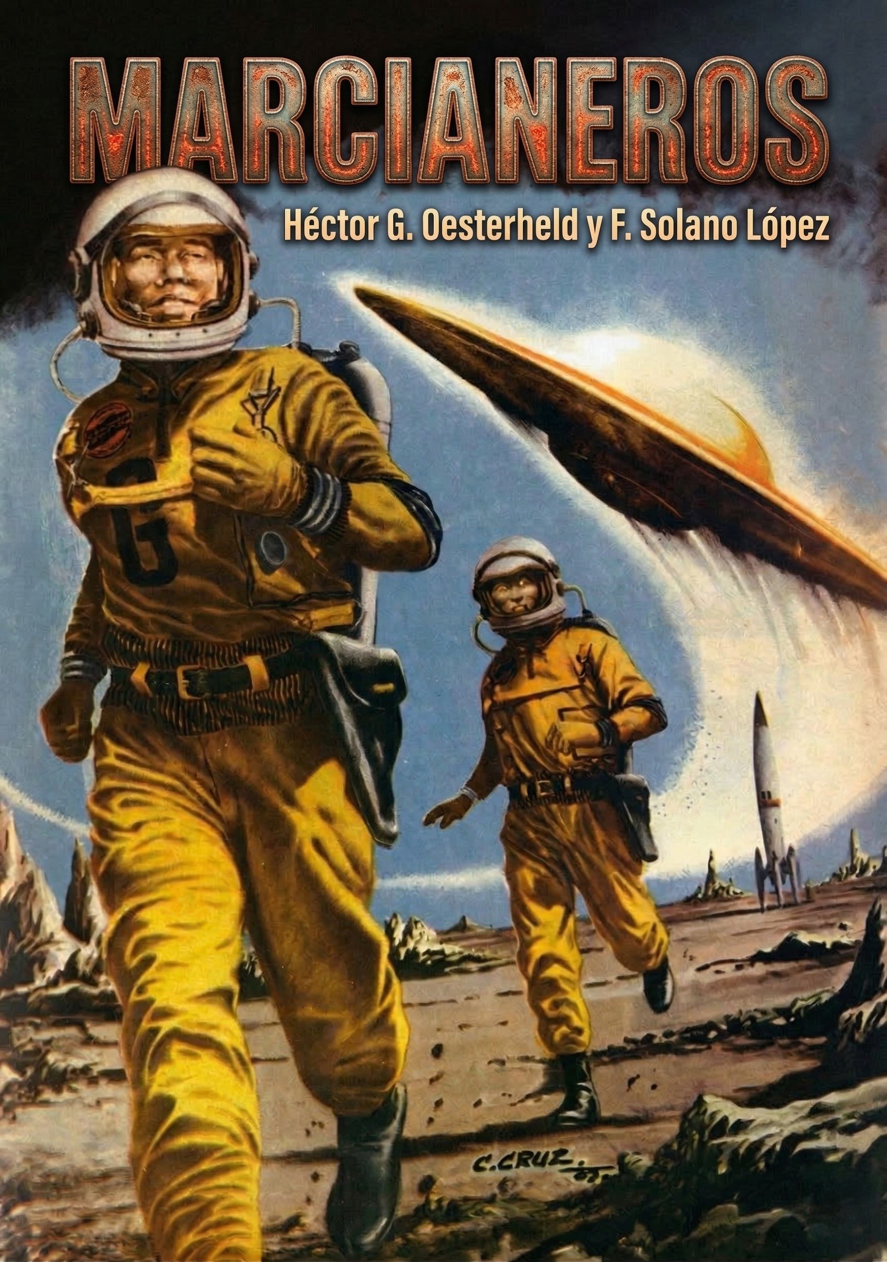 Portada ampliada de MARCIANEROS