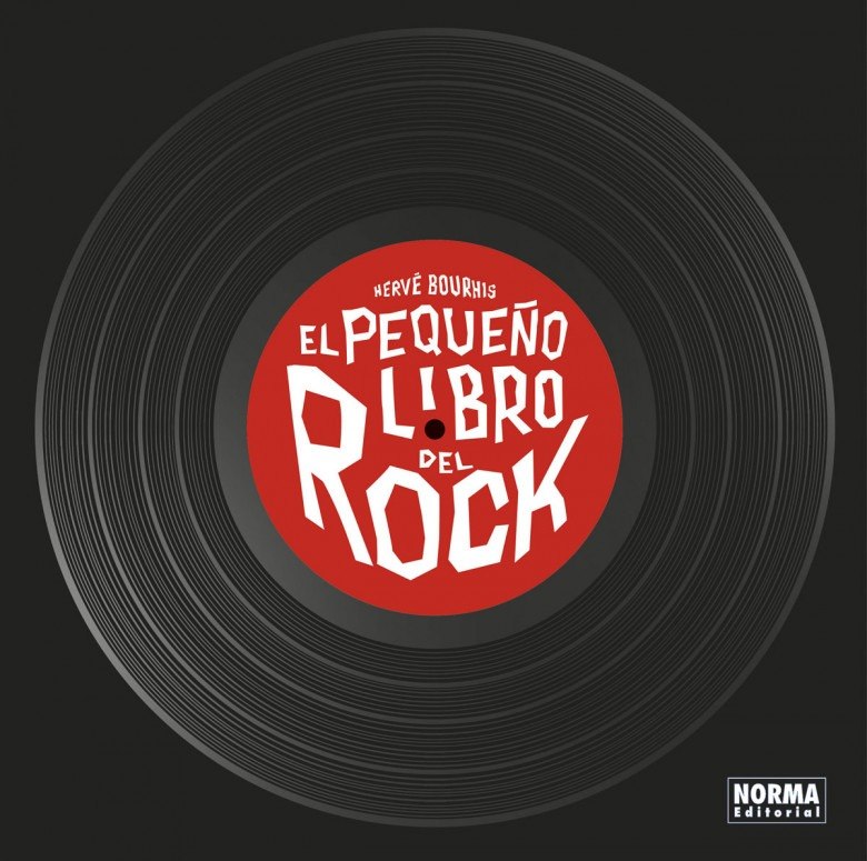 Portada ampliada de EL PEQUEÑO LIBRO DEL ROCK