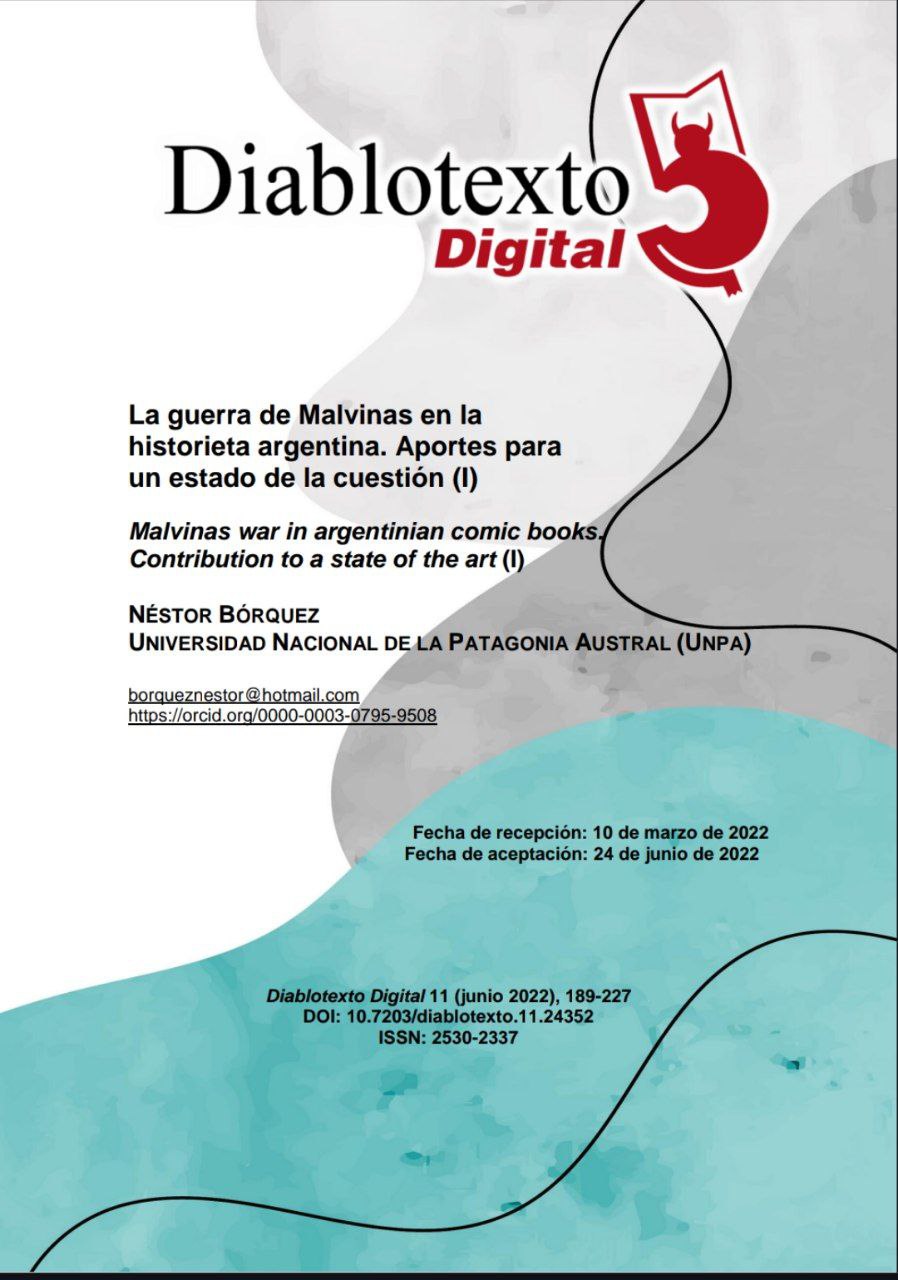 Portada ampliada de Diablotexto Digital 5