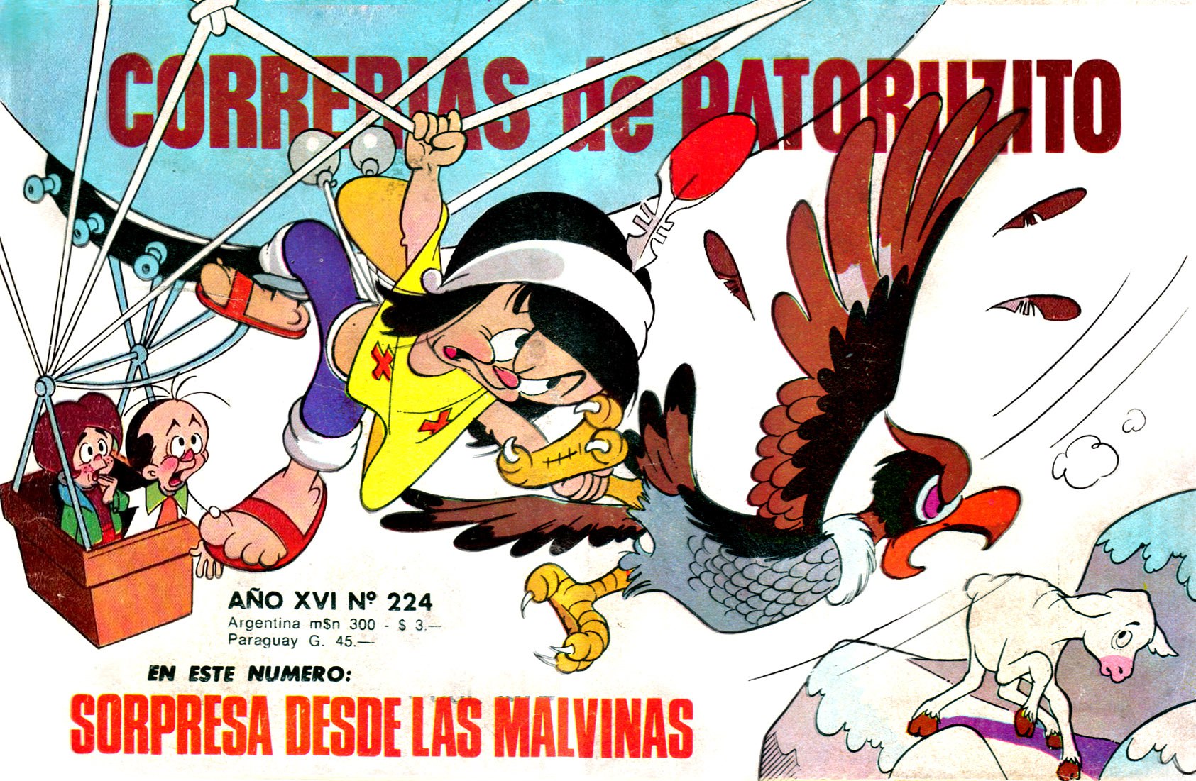 Portada ampliada de CORREOS DE PATORUZU
