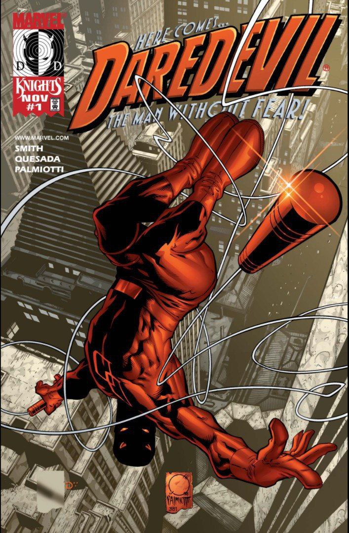 Portada ampliada de Daredevil