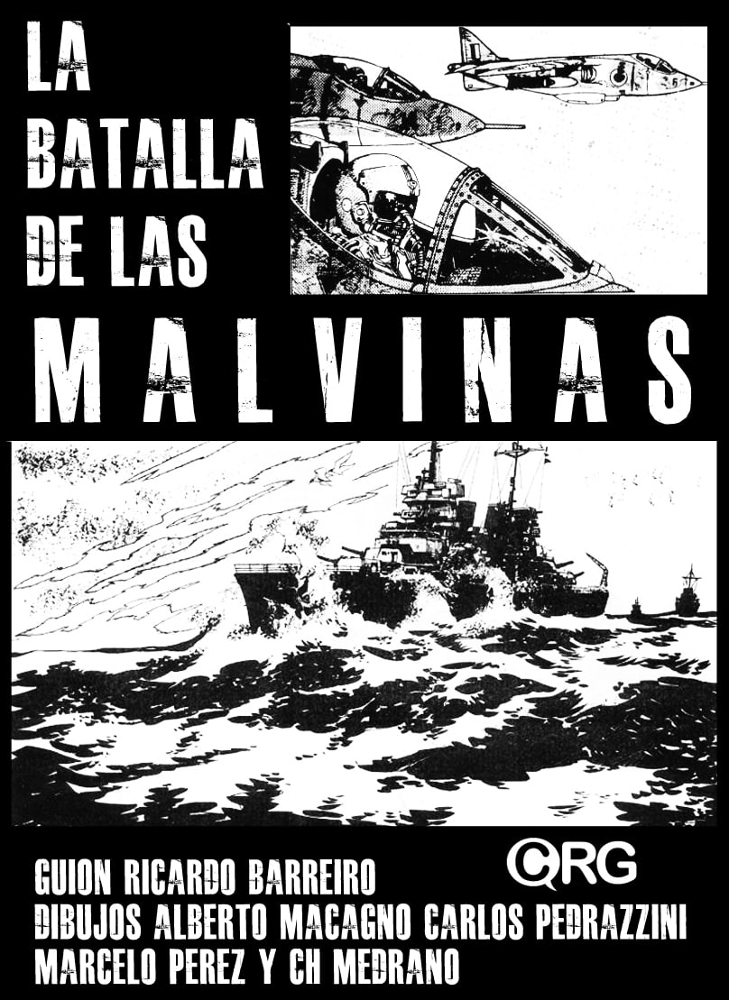Portada ampliada de LA BATALLA DE LAS MALVINAS