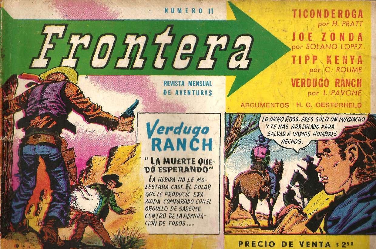 Portada ampliada de Frontera