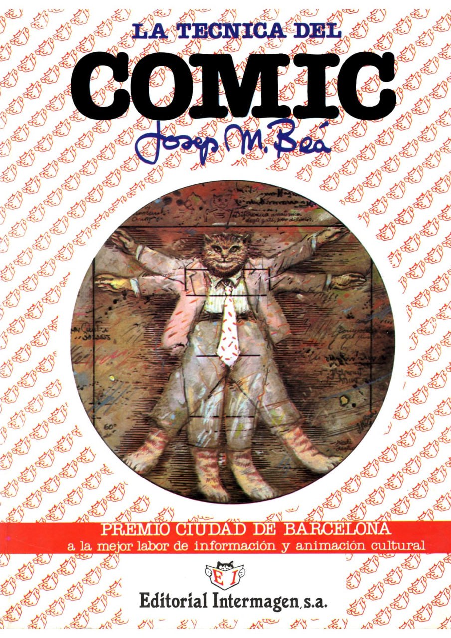 Portada ampliada de LA TECNICA DEL COMIC