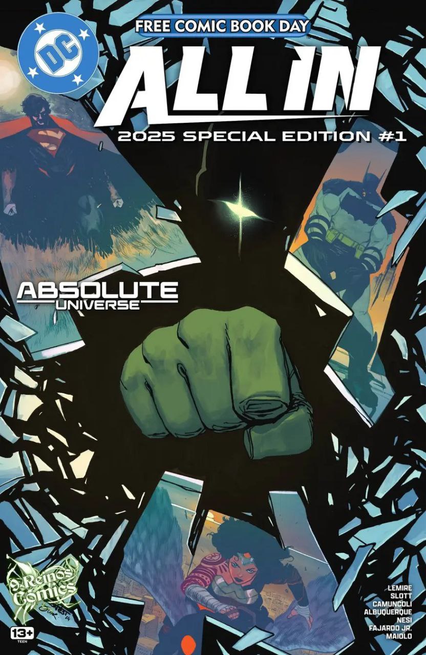 Portada ampliada de FREE COMIC BOOK DAY ALL IN 2025 SPECIAL EDITION #1