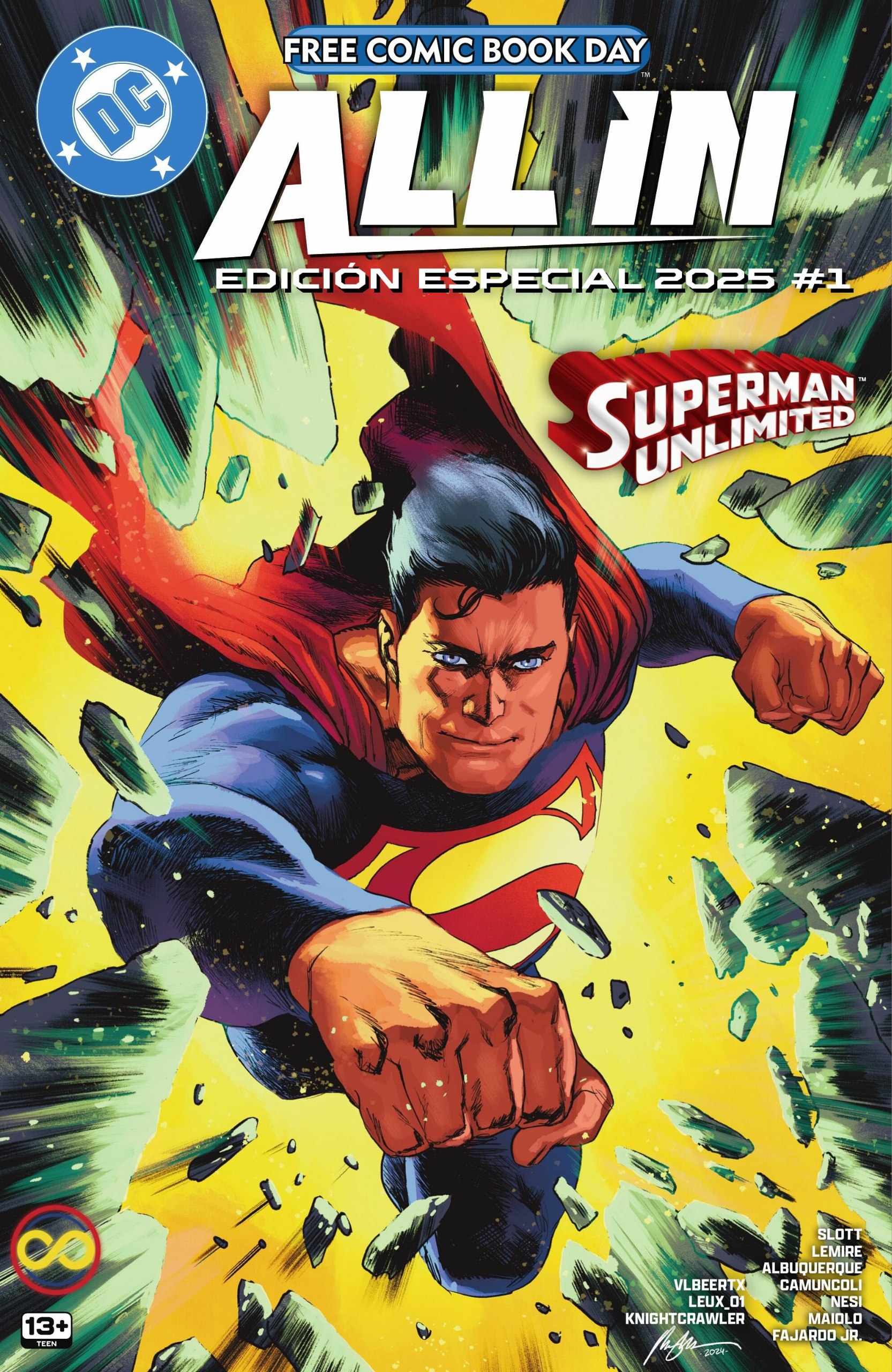 Portada ampliada de ALL IN EDICIÓN ESPECIAL 2025 #1
