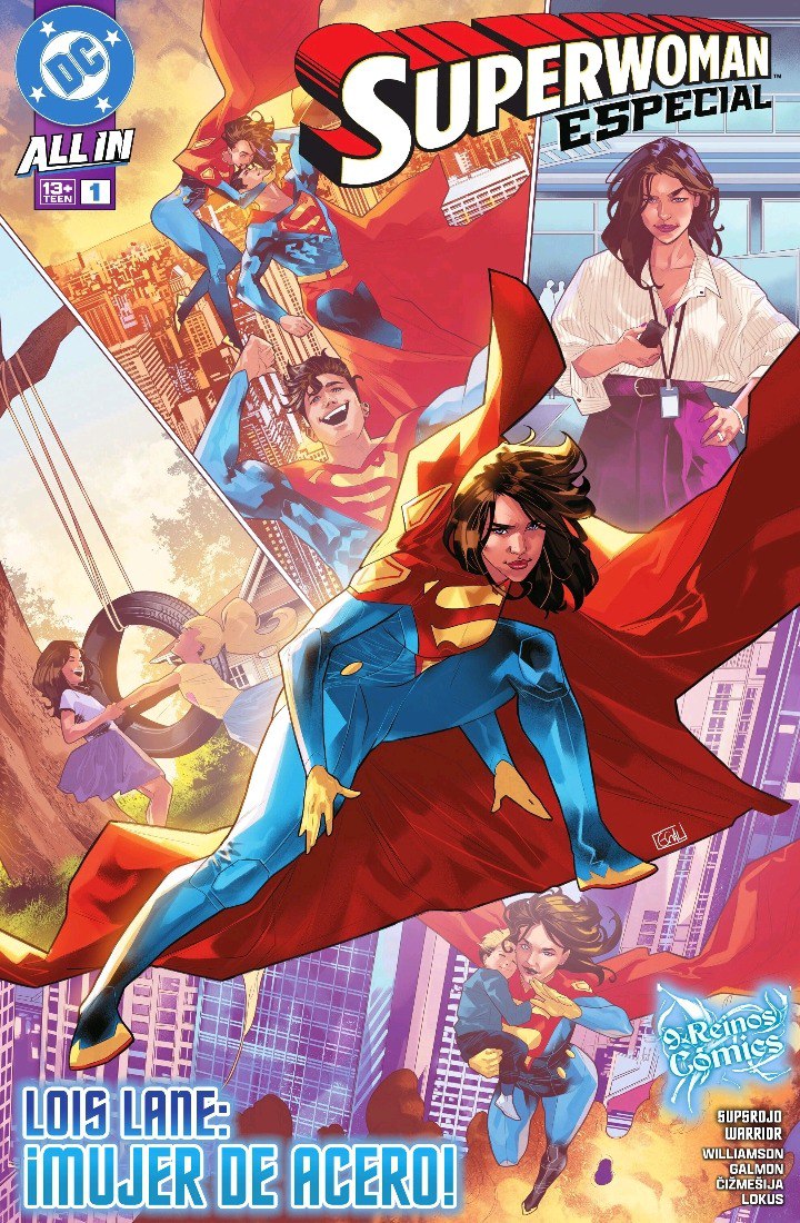 Portada ampliada de SUPERWOMAN ESPECIAL