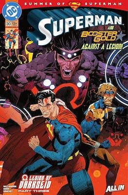 Portada ampliada de SUPERMAN AND BOOSTER GOLD
