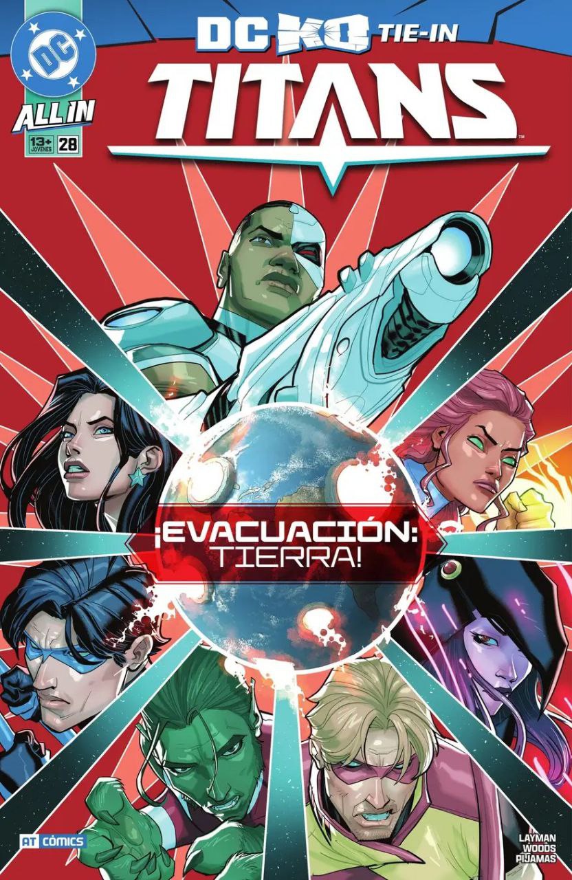 Portada ampliada de TITANS