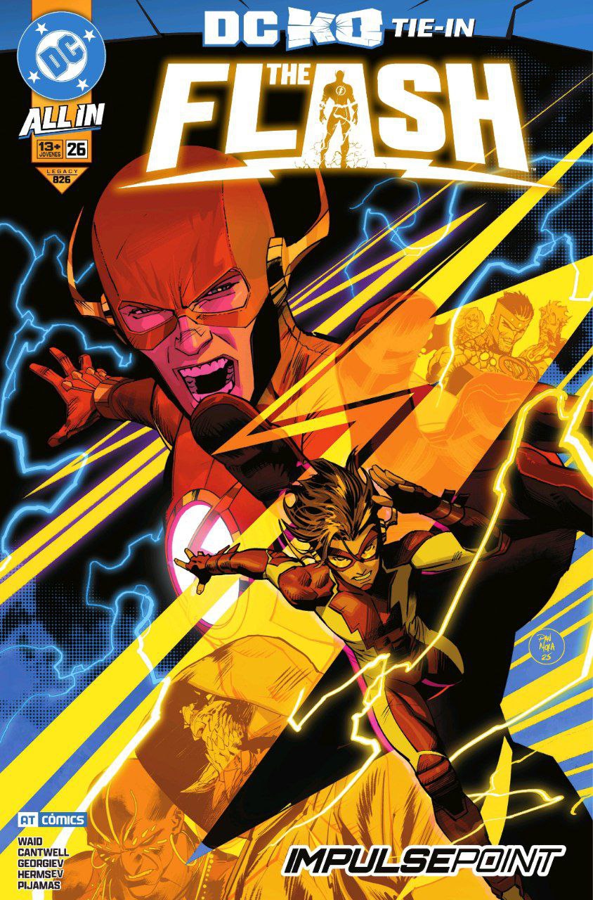 Portada ampliada de THE FLASH