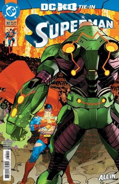 Portada ampliada de SUPERMAN