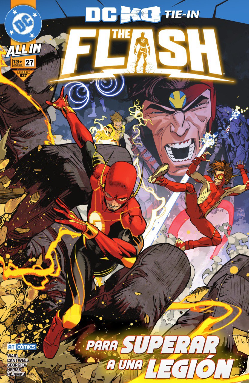 Portada ampliada de THE FLASH