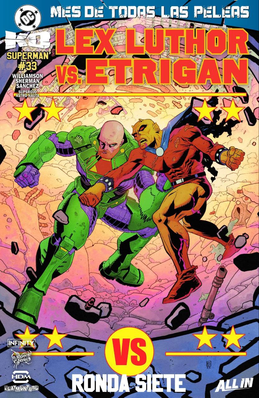 Portada ampliada de LEX LUTHOR VS ETRIGAN