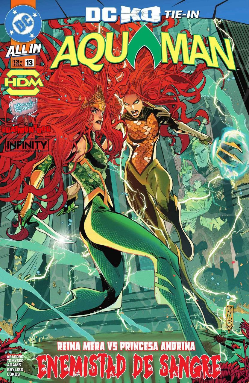 Portada ampliada de AQUAMAN