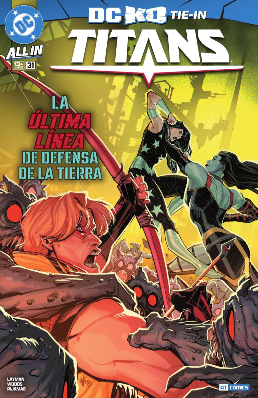 Portada ampliada de TITANS
