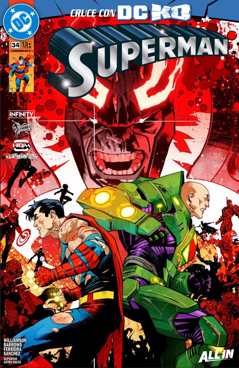Portada ampliada de SUPERMAN