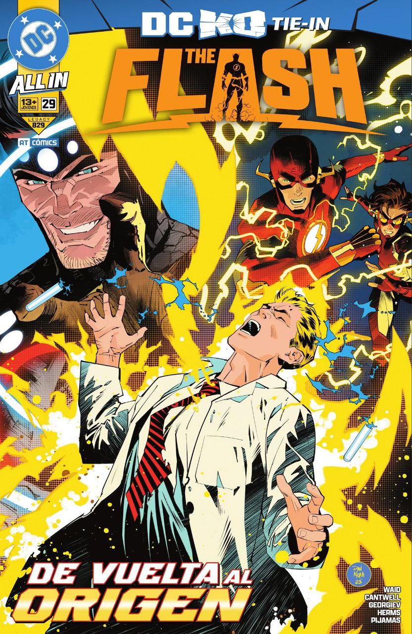 Portada ampliada de THE FLASH