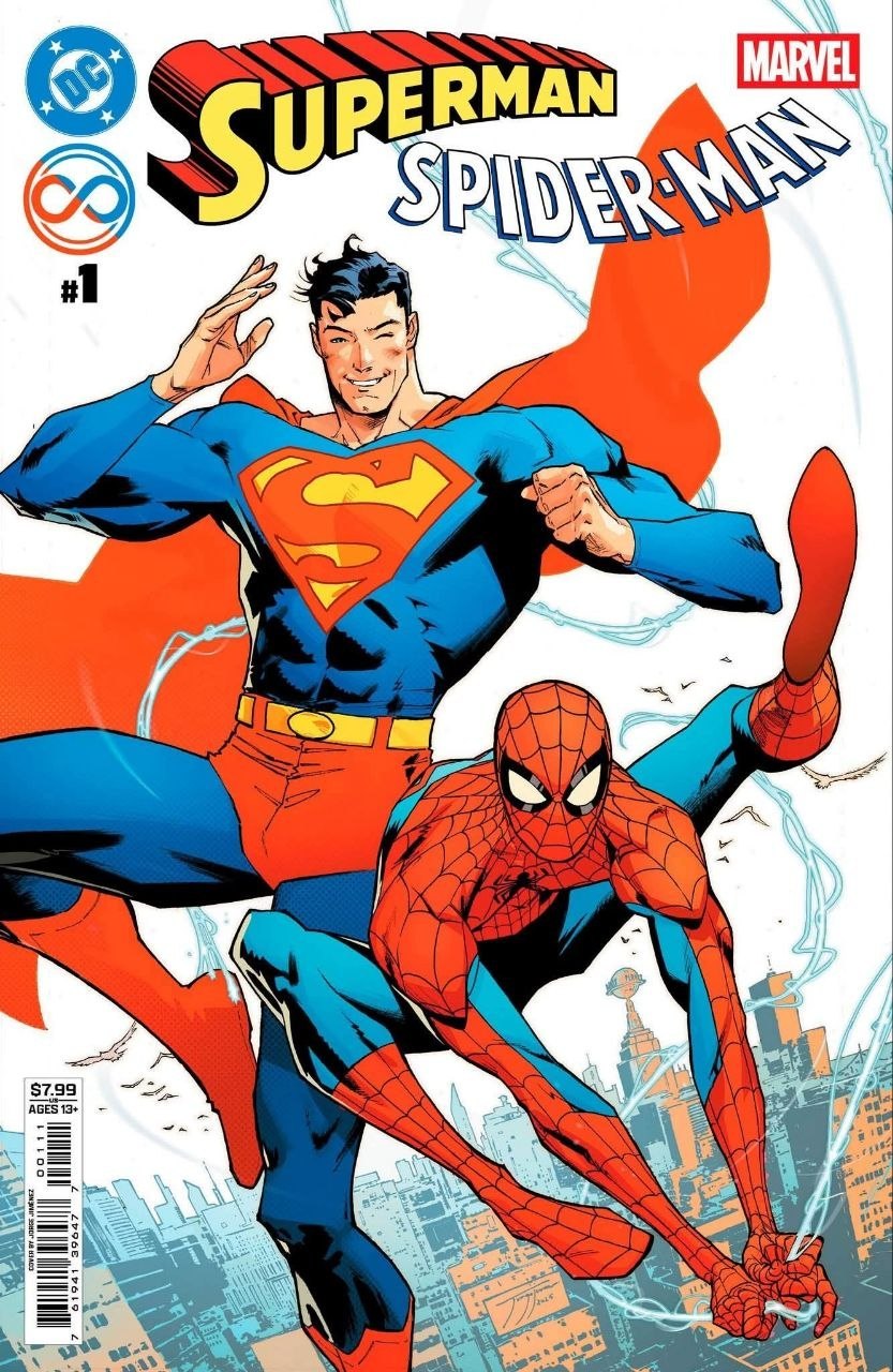 Portada ampliada de SUPERMAN SPIDER-MAN