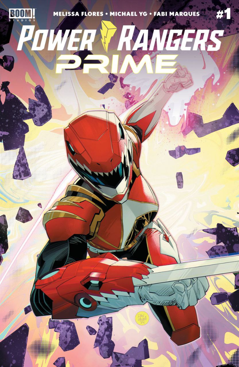 Portada ampliada de POWER RANGERS PRIME
