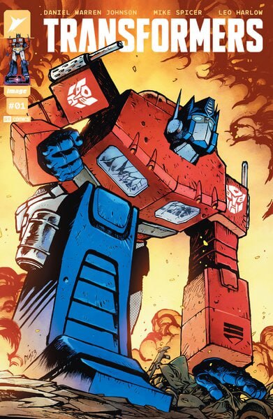 Portada ampliada de Transformers