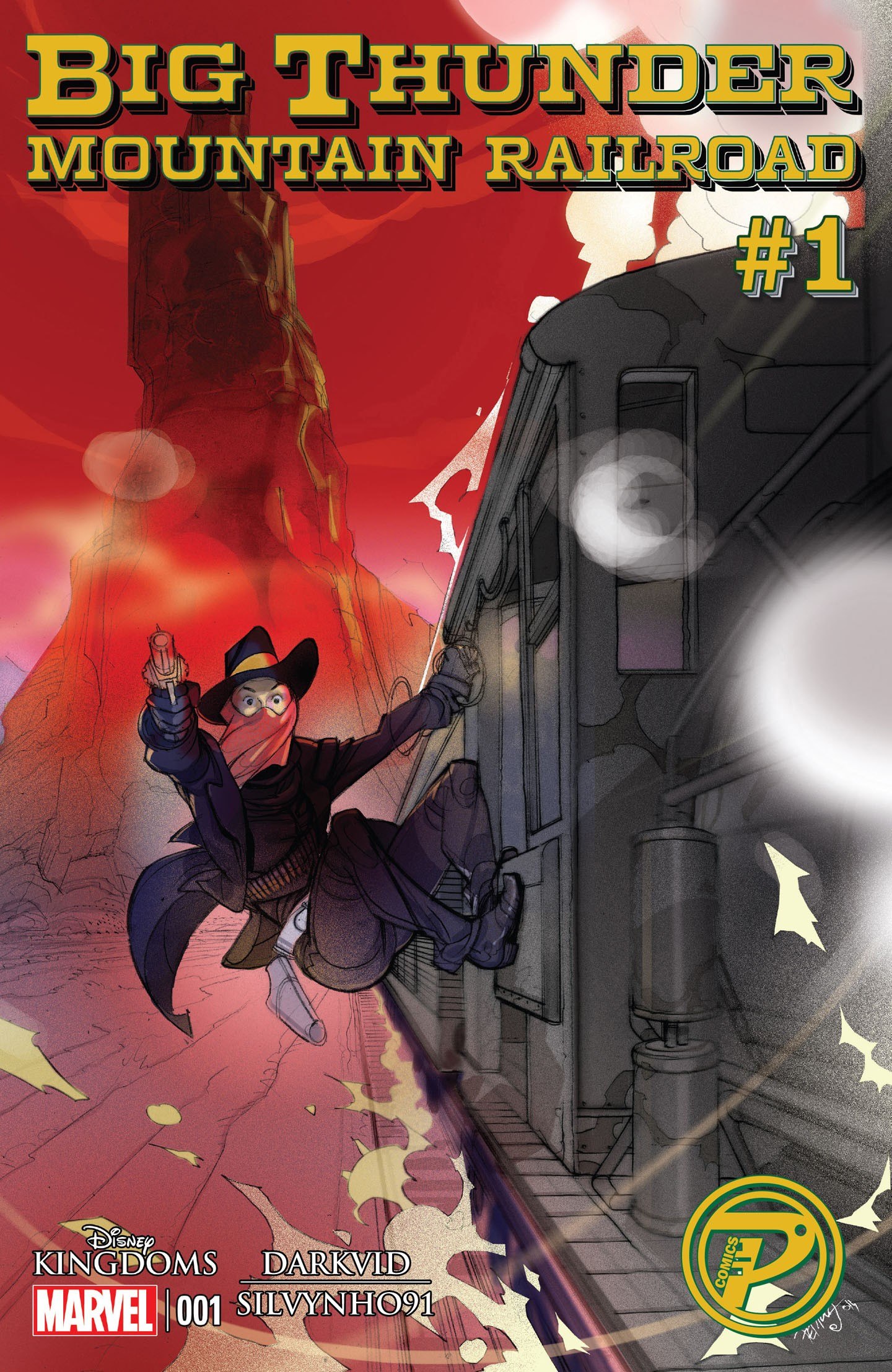 Portada ampliada de BIG THUNDER MOUNTAIN RAILROAD #