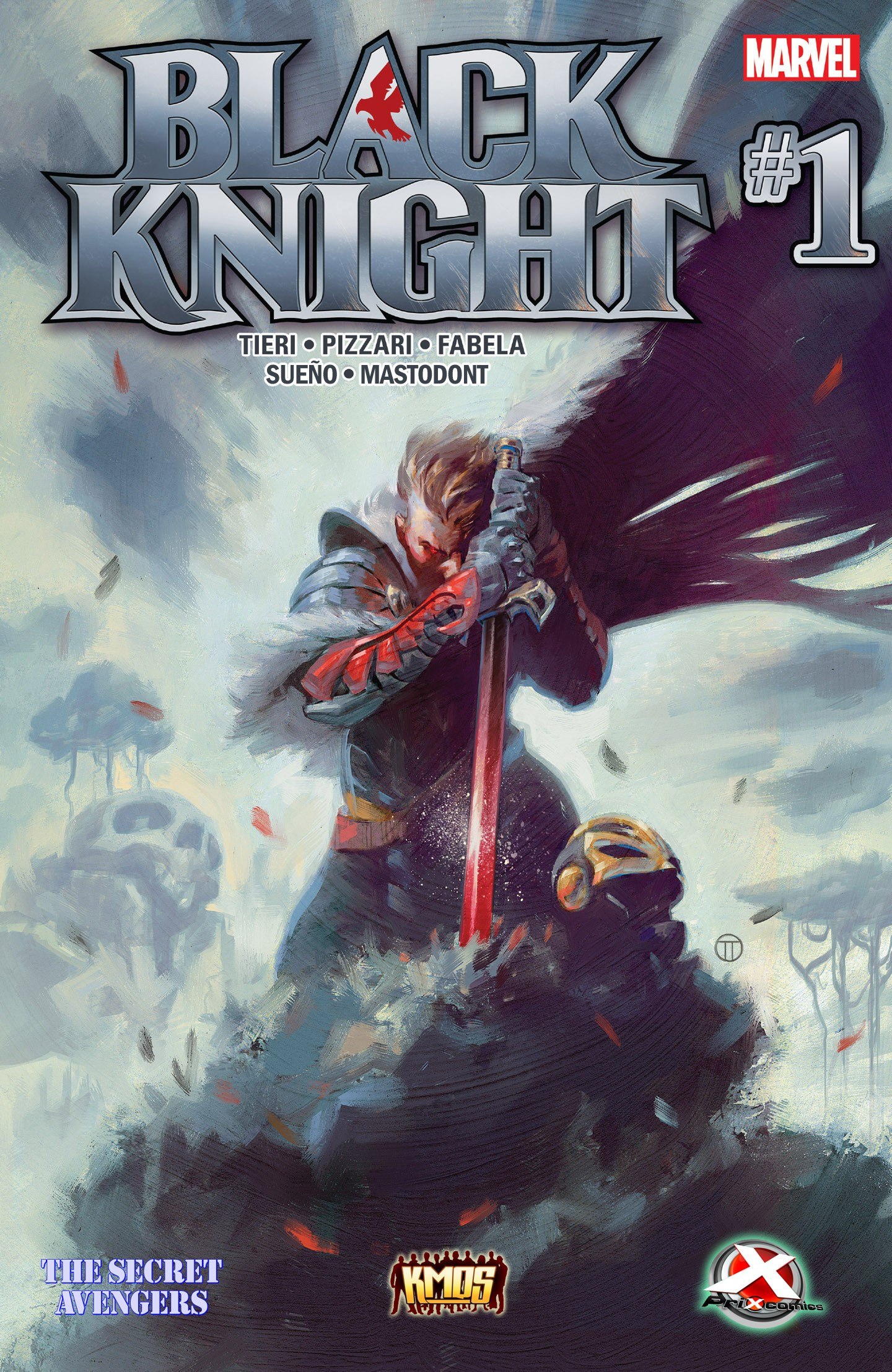 Portada ampliada de Black Knight