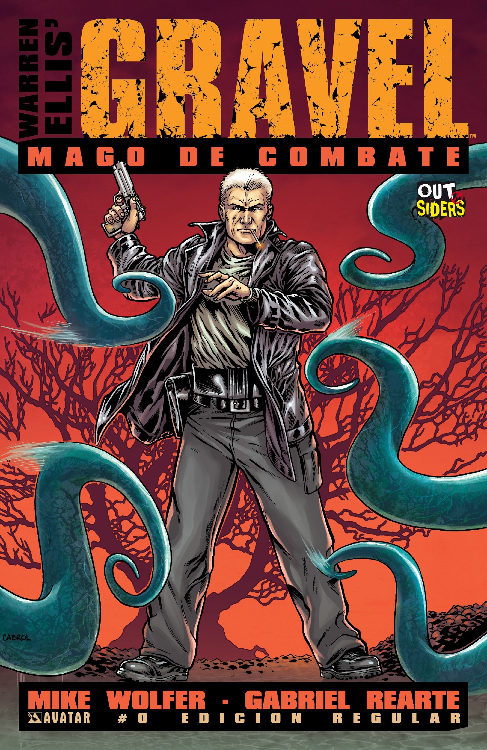 Portada ampliada de GRAVEL MAGO DE COMBATE