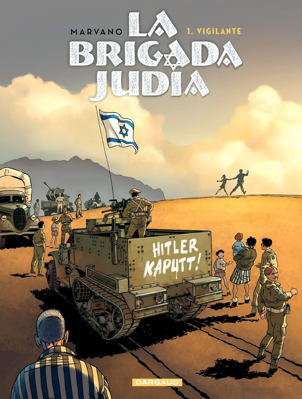 Portada ampliada de La Brigada Judia