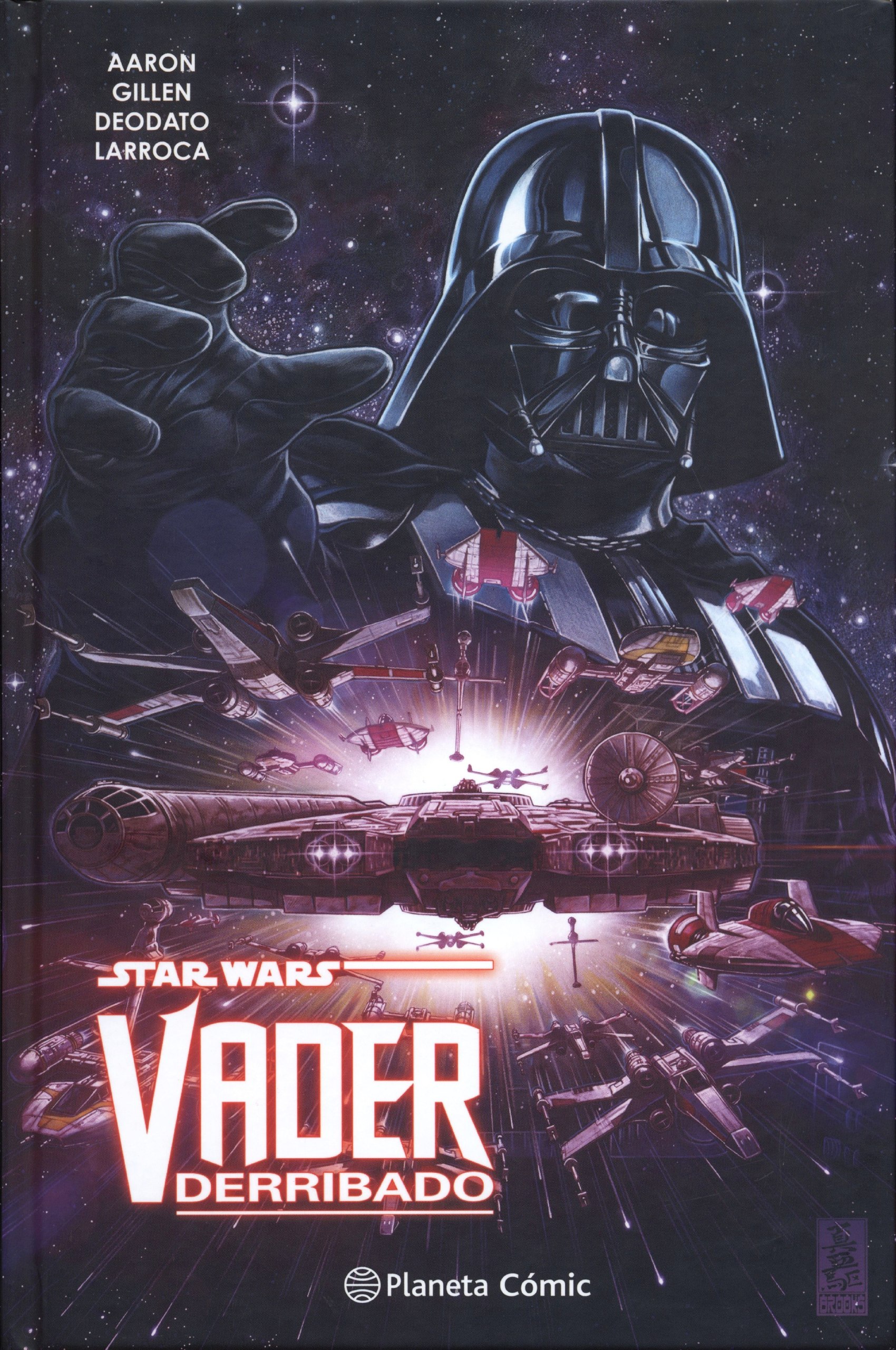 Portada ampliada de Vader Derribado