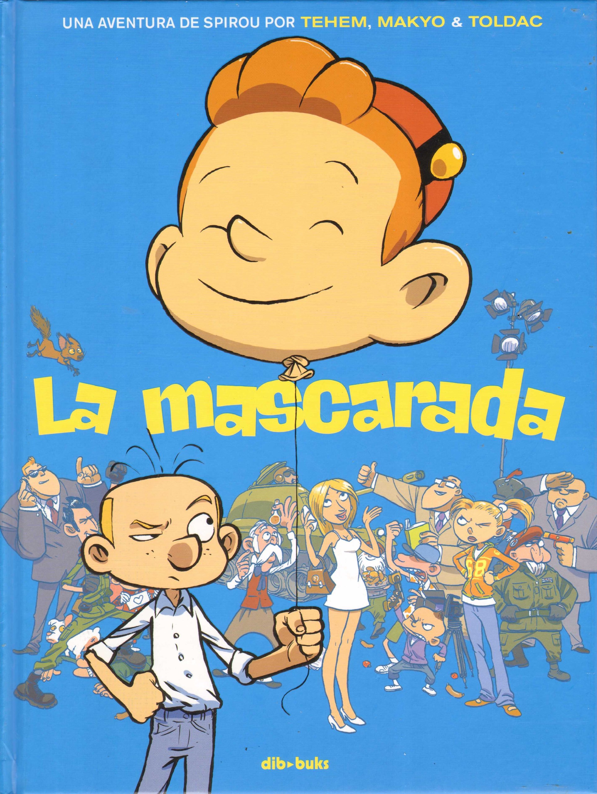 Portada ampliada de La mascarada