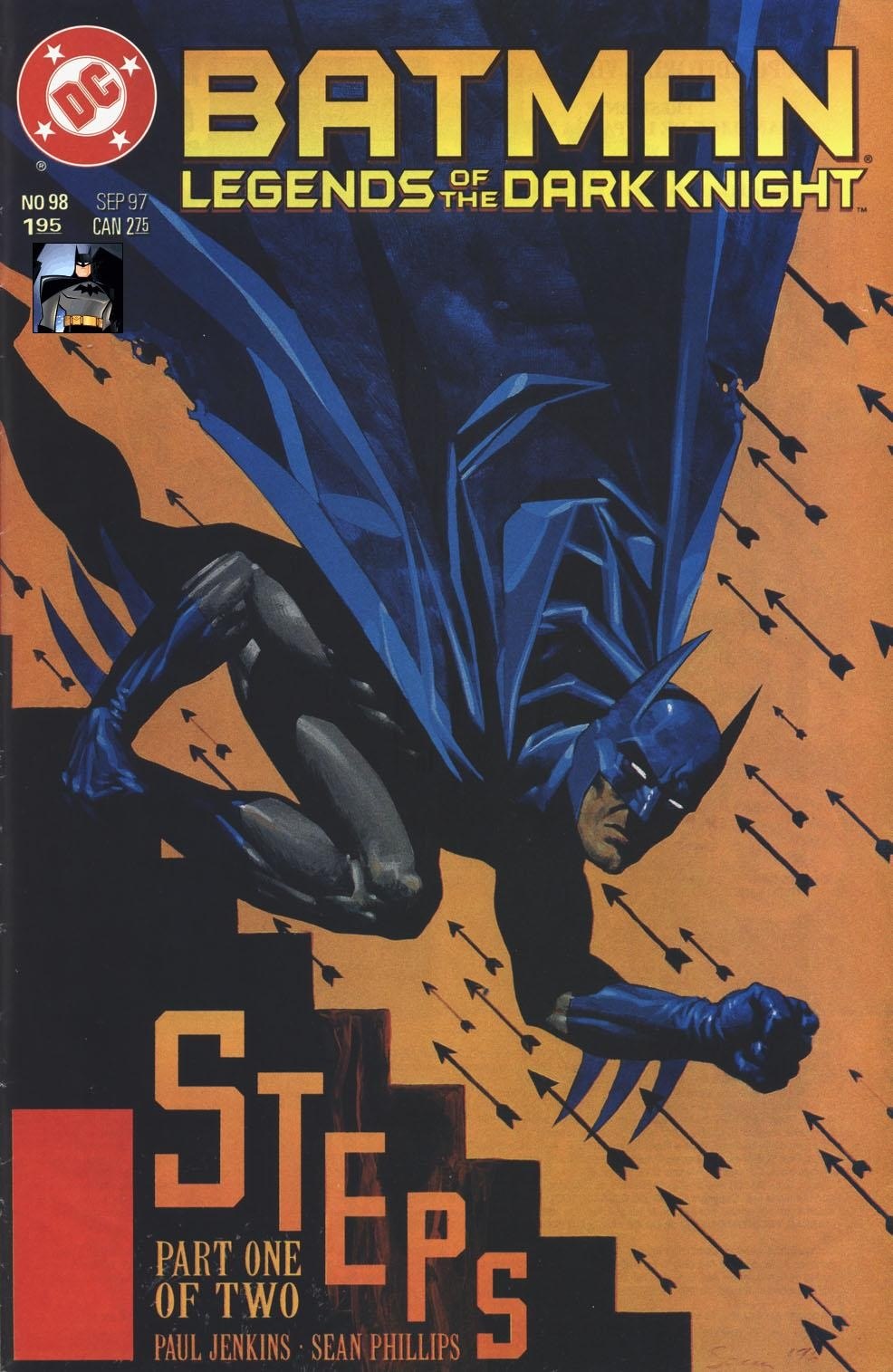 Portada ampliada de BATMAN LEGENDS OF THE DARK KNIGHT