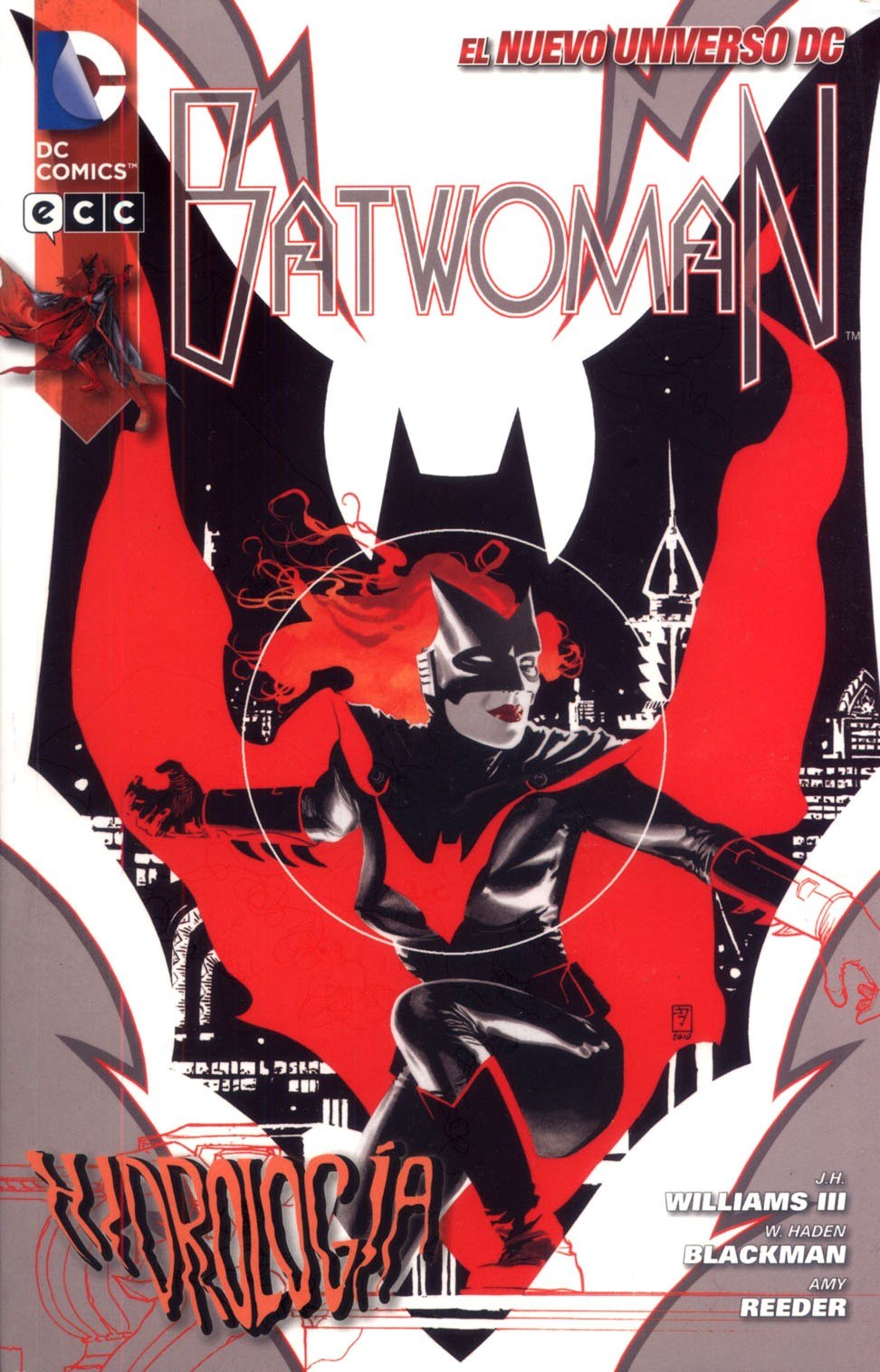 Portada ampliada de Batwoman