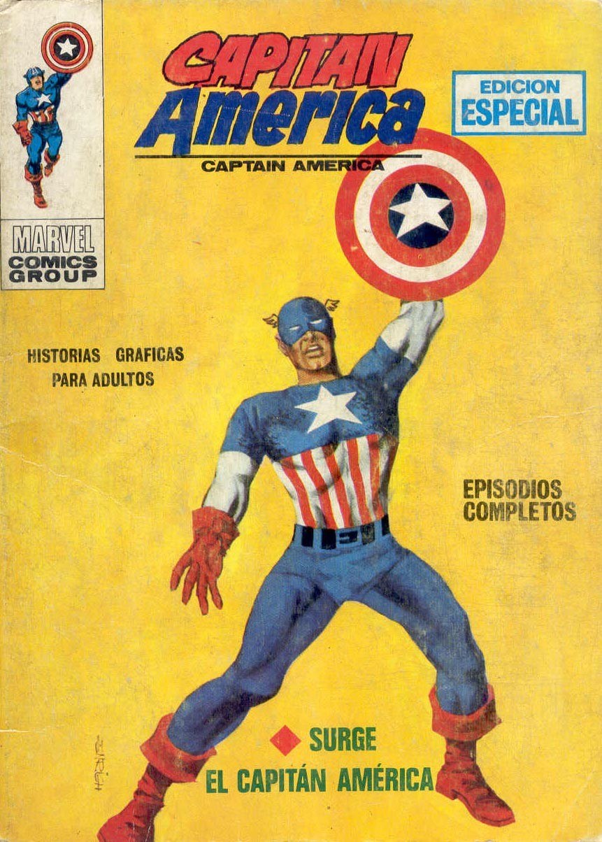 Portada ampliada de CAPITAN America
