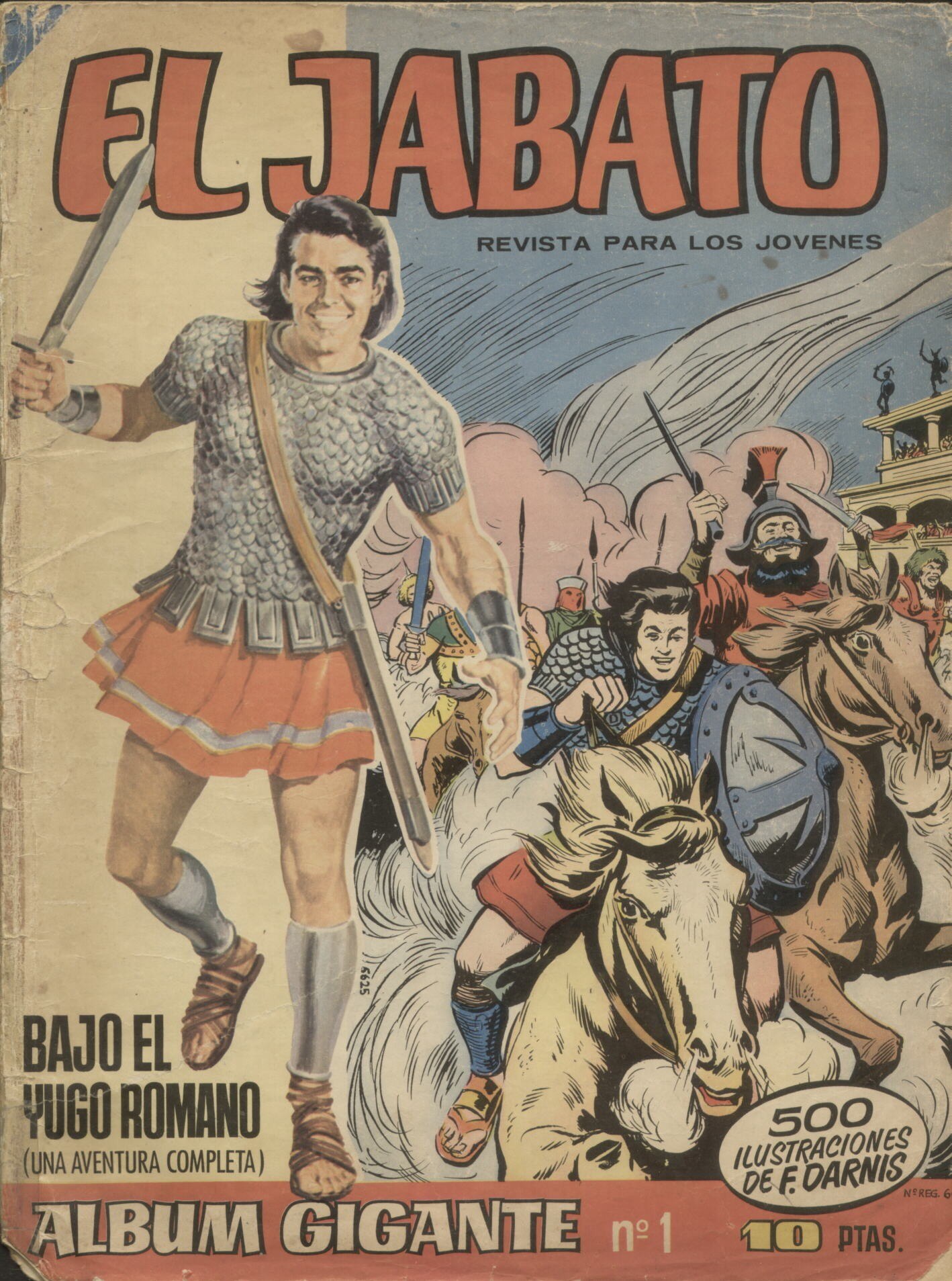 Portada ampliada de EL JABATO
