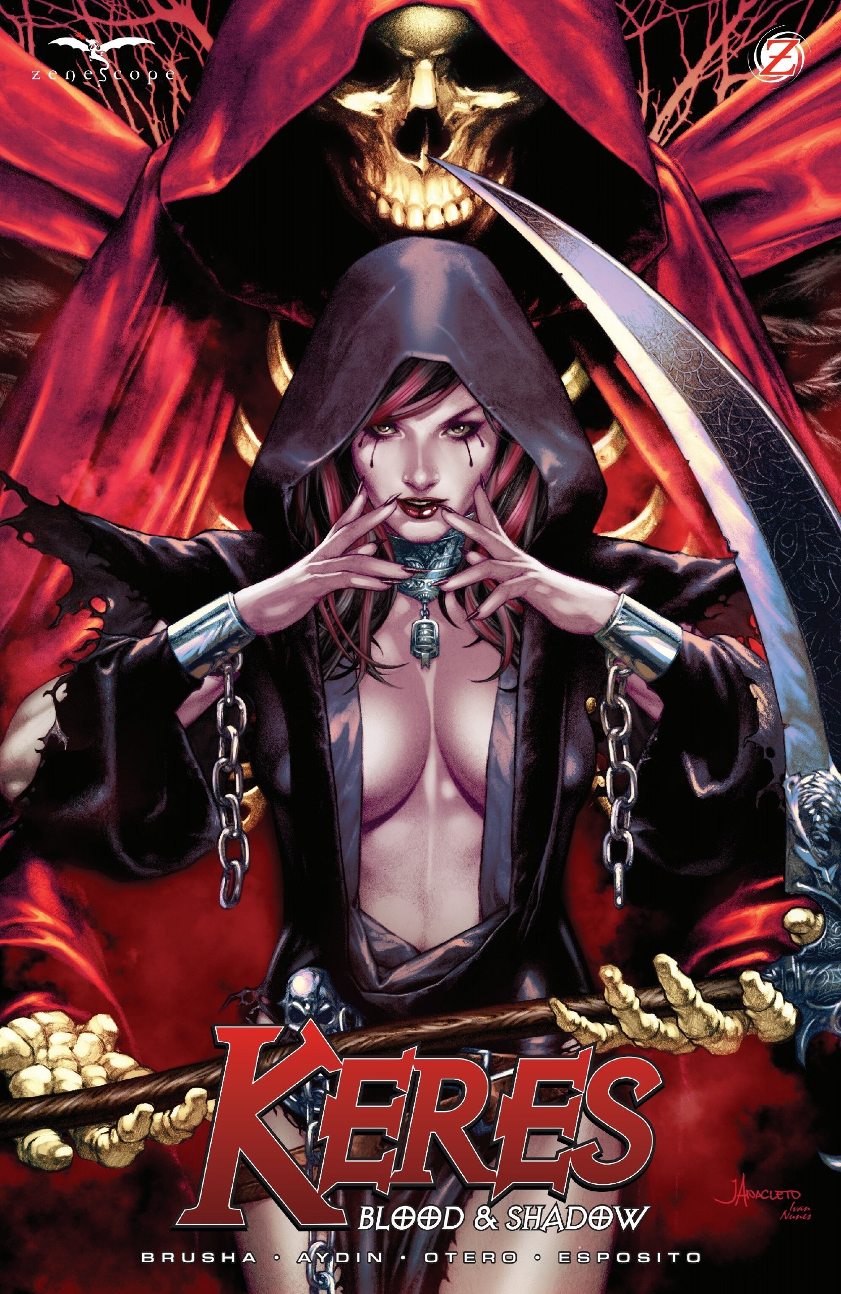 Portada ampliada de KERES BLOOD & SHADOW