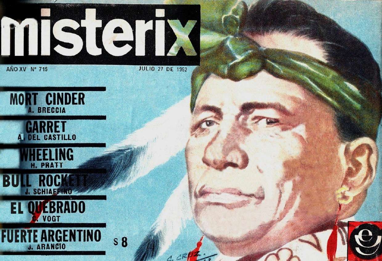 Portada ampliada de misterix