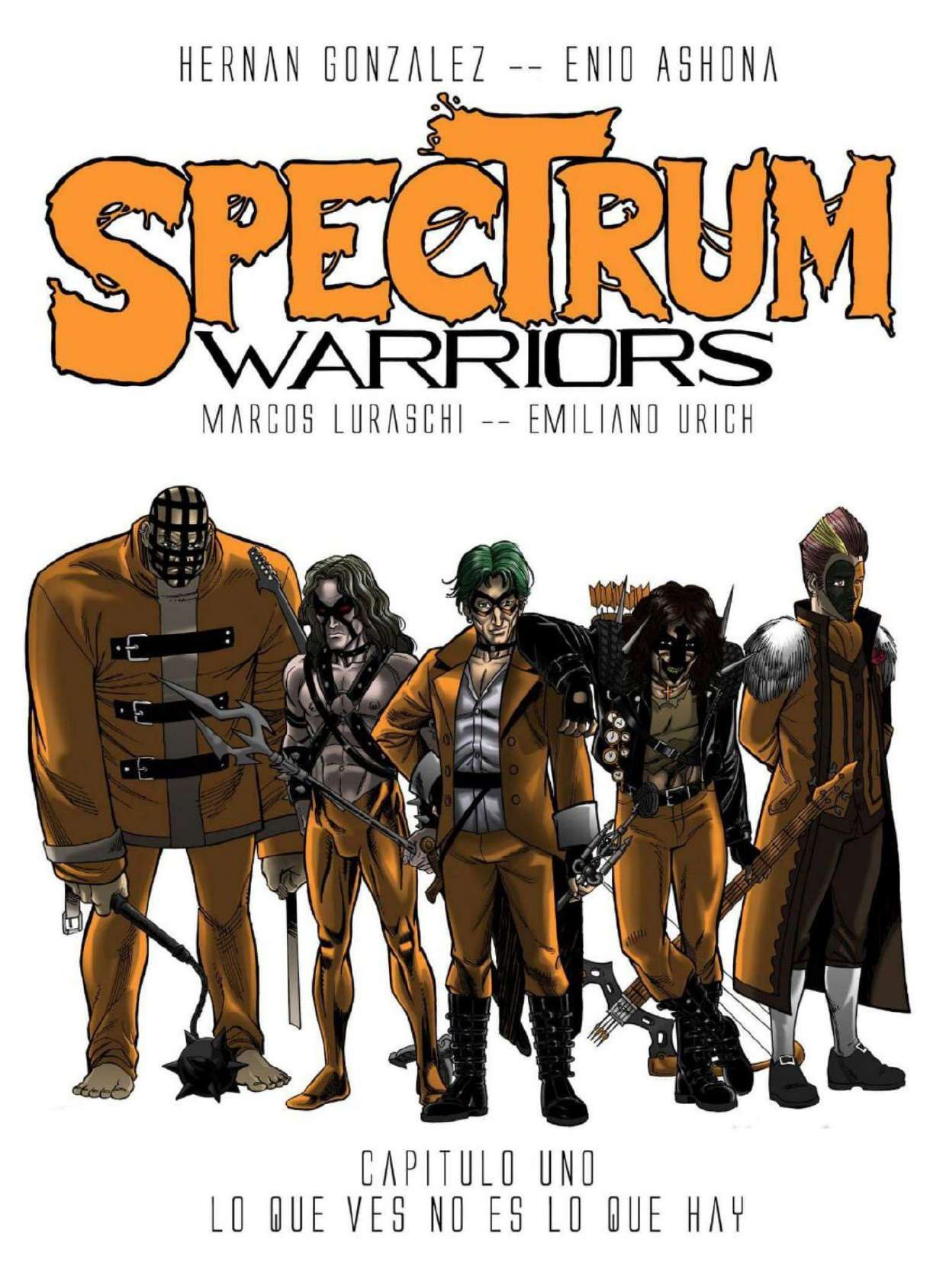 Portada ampliada de SPECTRUM WARRIORS