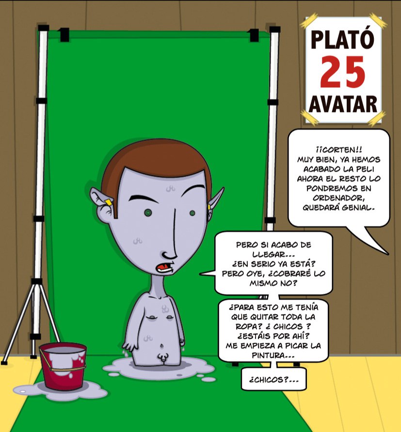 Portada ampliada de Plató 25 Avatar