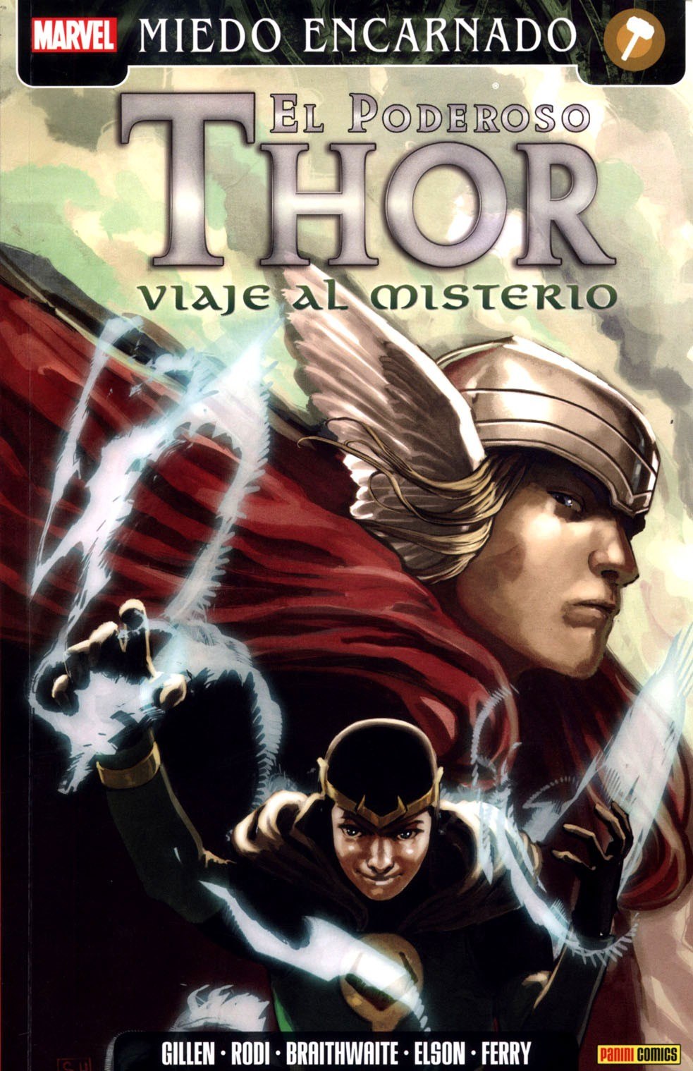 Portada ampliada de El Poderoso Thor Viaje al Misterio