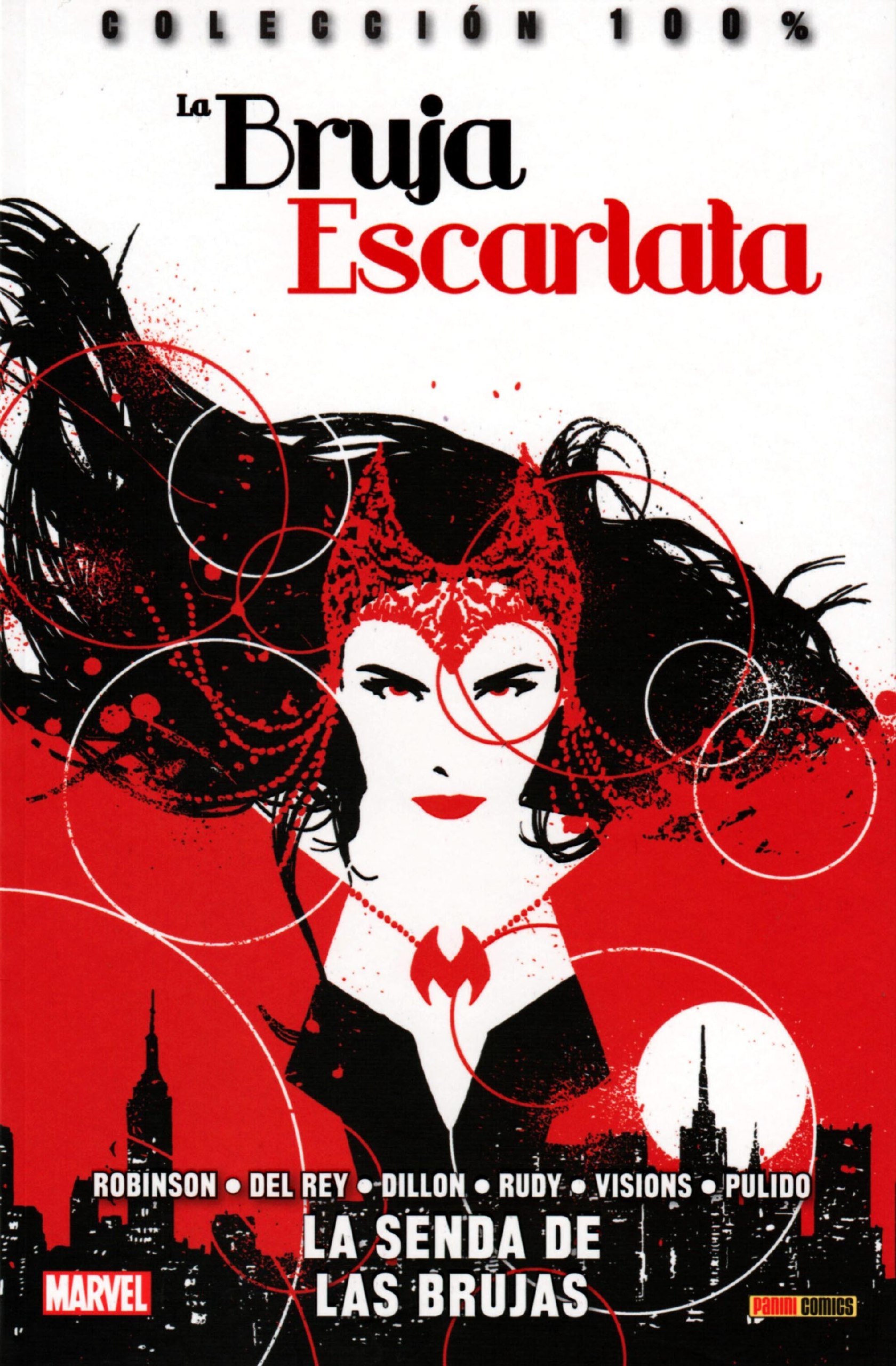 Portada ampliada de La Bruja Escarlata